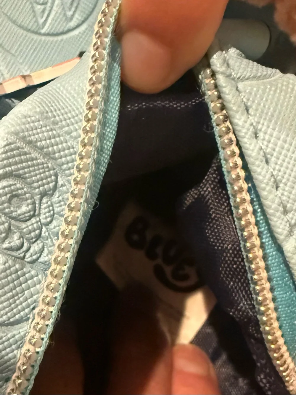 Bluey Light Blue Top Handle Convertible Bag